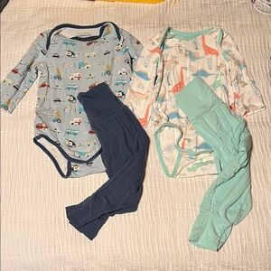 2 Magnetic Me bodysuit & pants matching sets